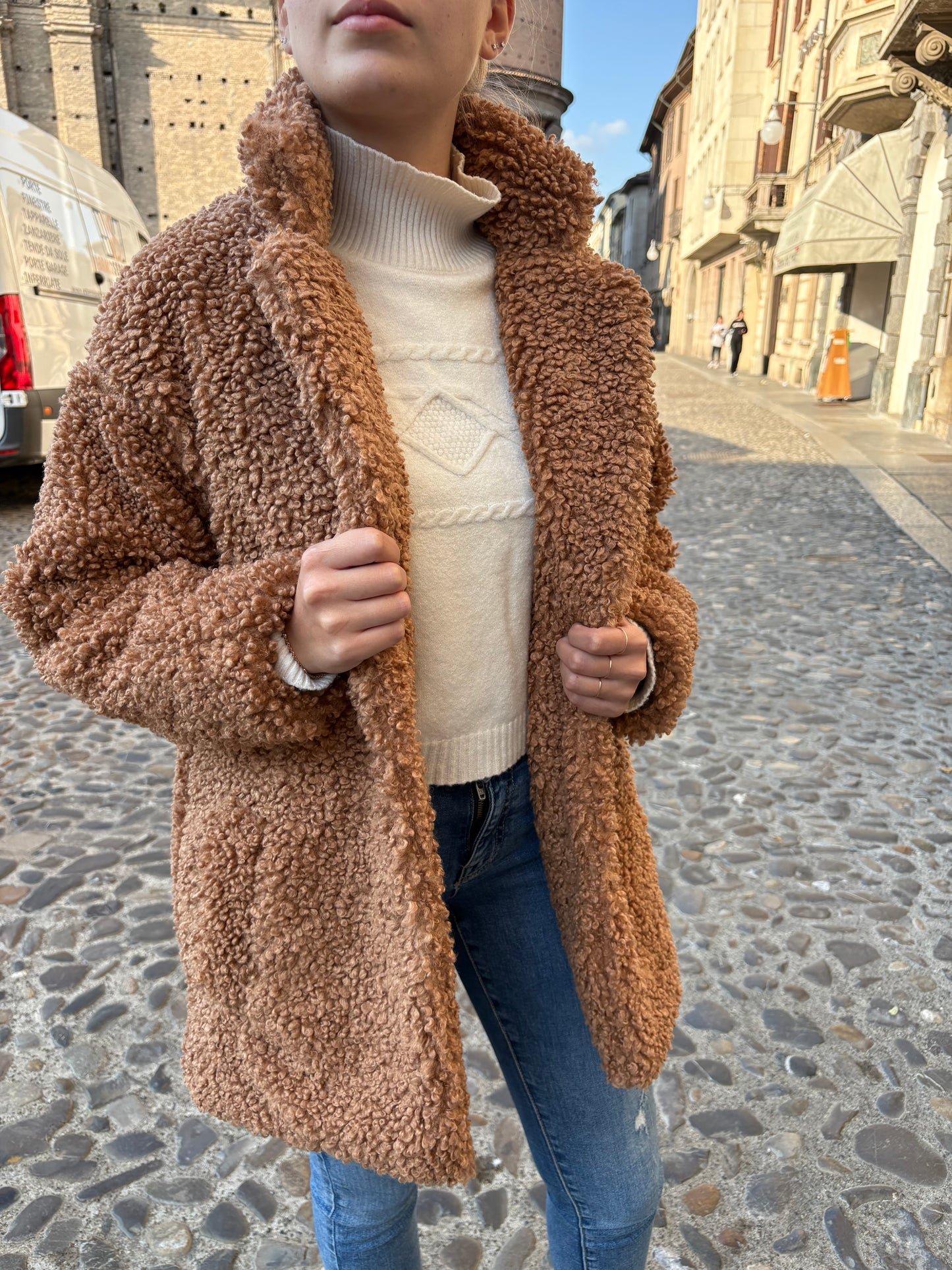 Cappotto Teddy 14 e 16 anni