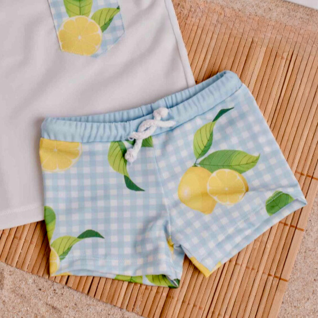 π Boxer in Lycra limoni π