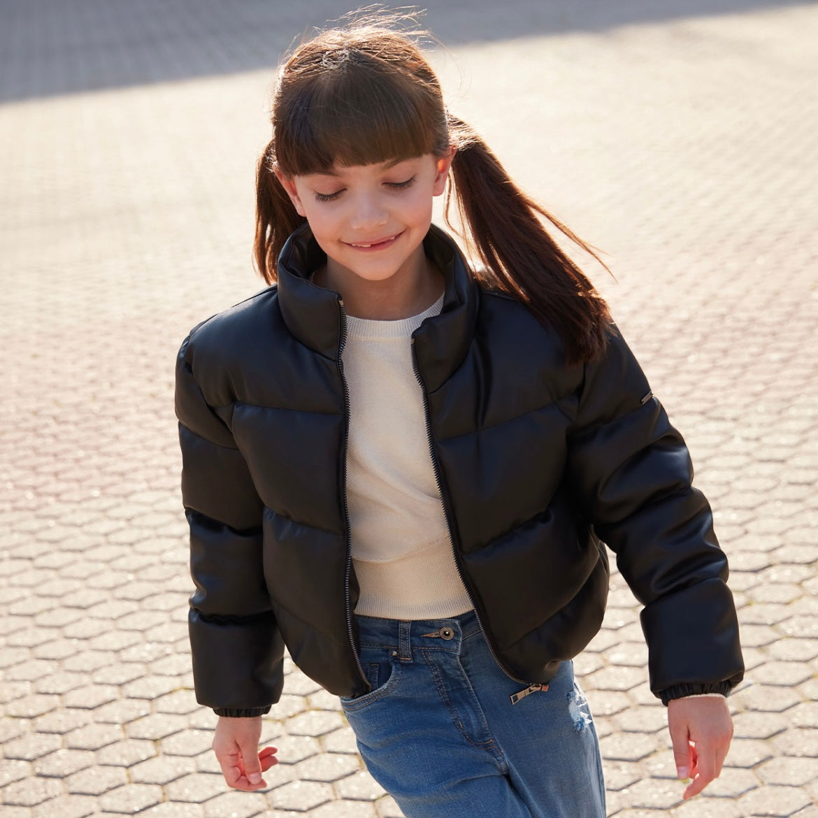 Bomber eco pelle