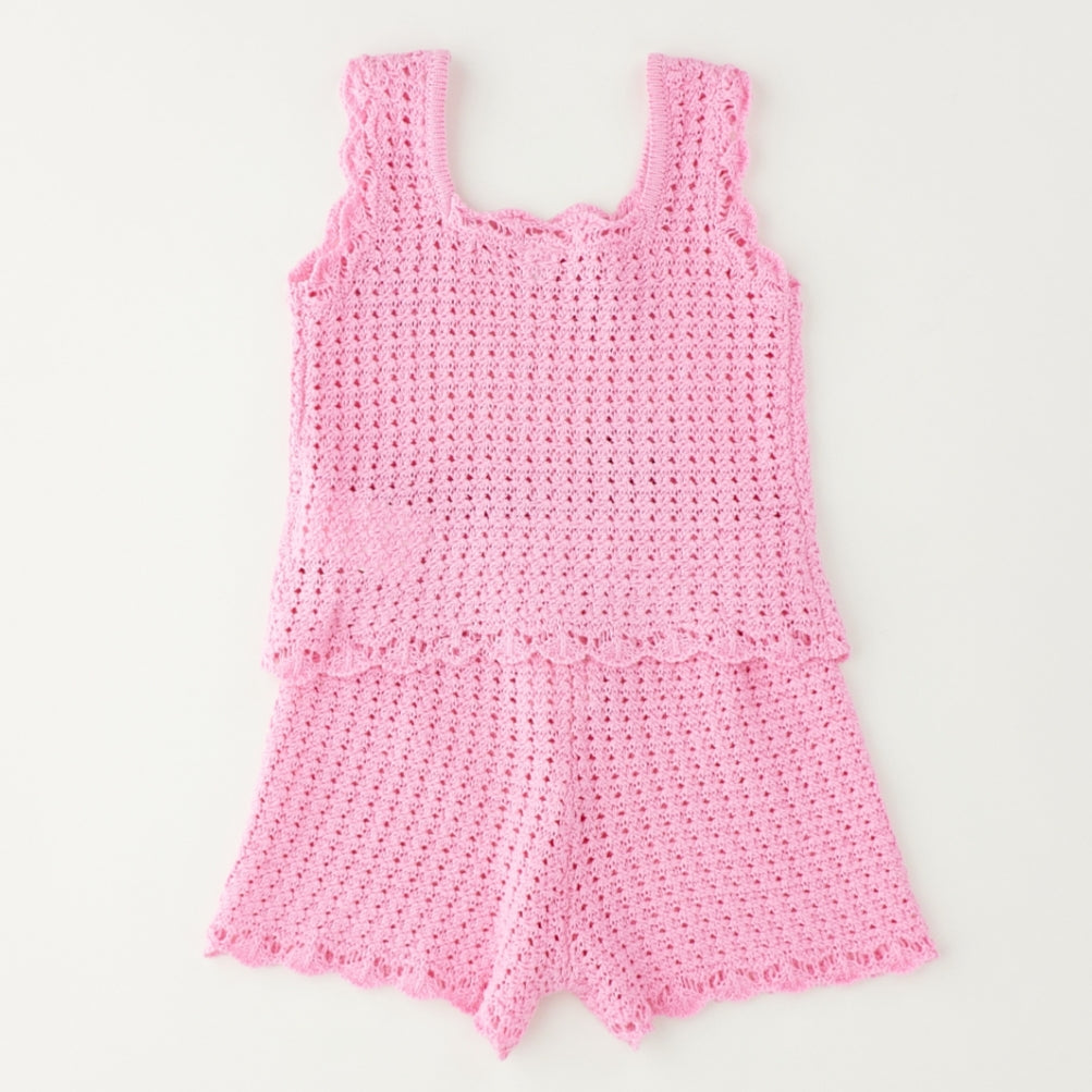 Completo rosa 2 pz
