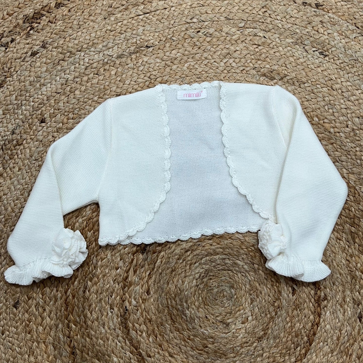 Coprispalle Mimilù 9- 12 anni bianco