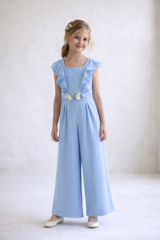 Tuta cerimonia azzurra