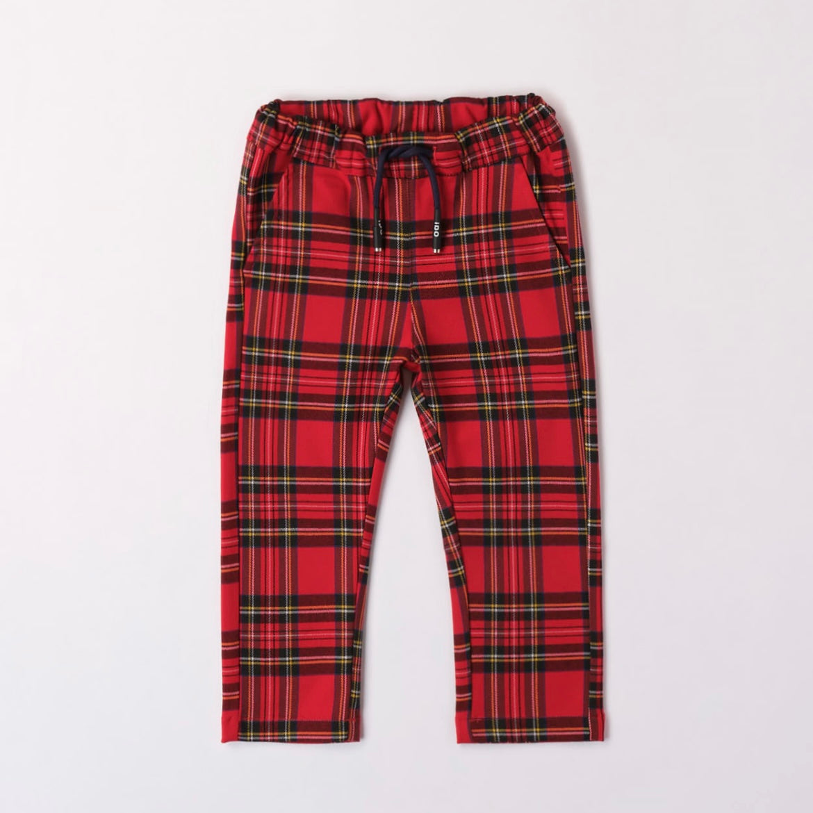 Pantalone rosso tartan