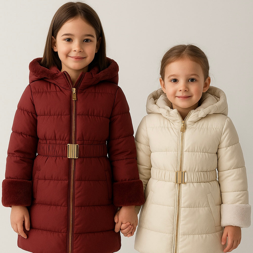 Piumino 3-8 anni Bordeaux