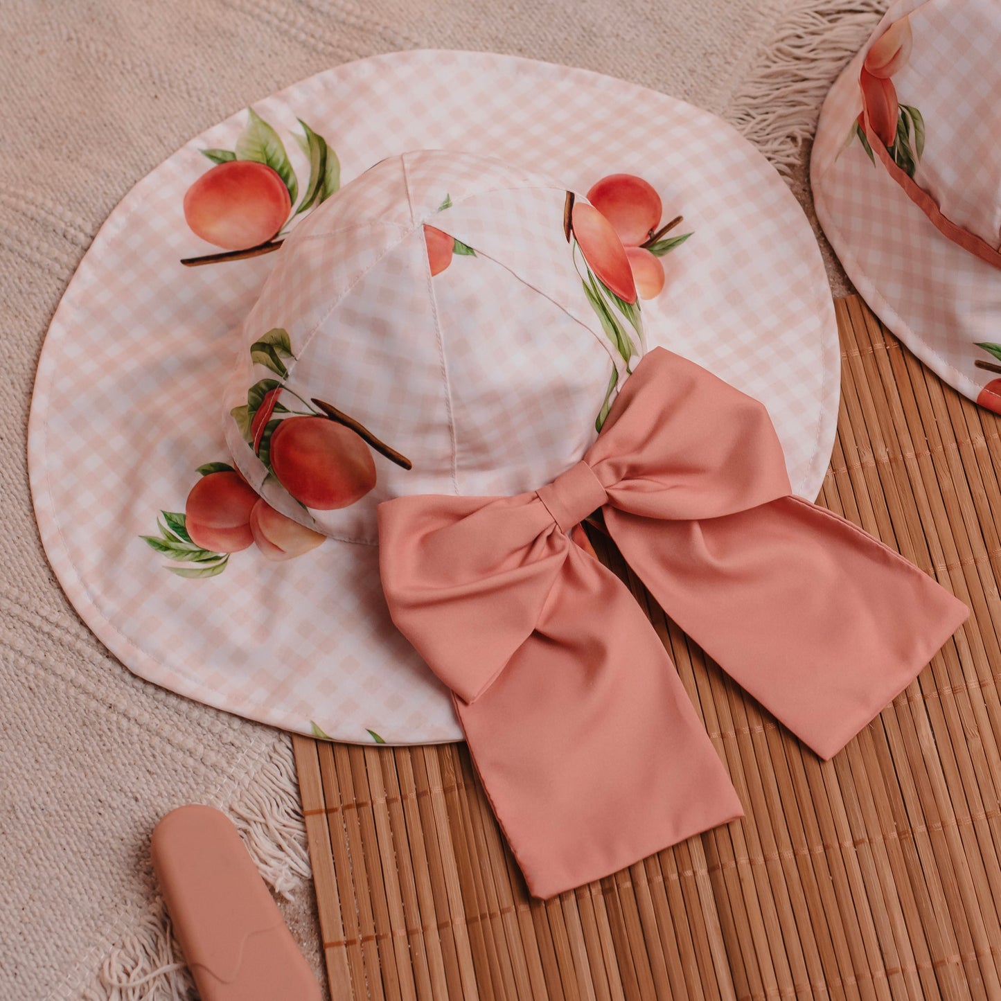 🆕 Cappellino bimba pesche 🍑