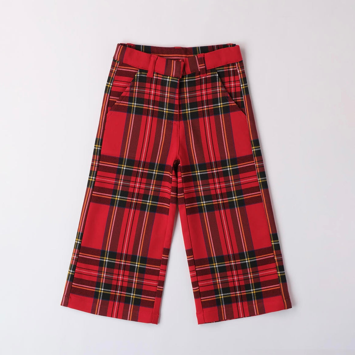 Pantalone rosso tartan