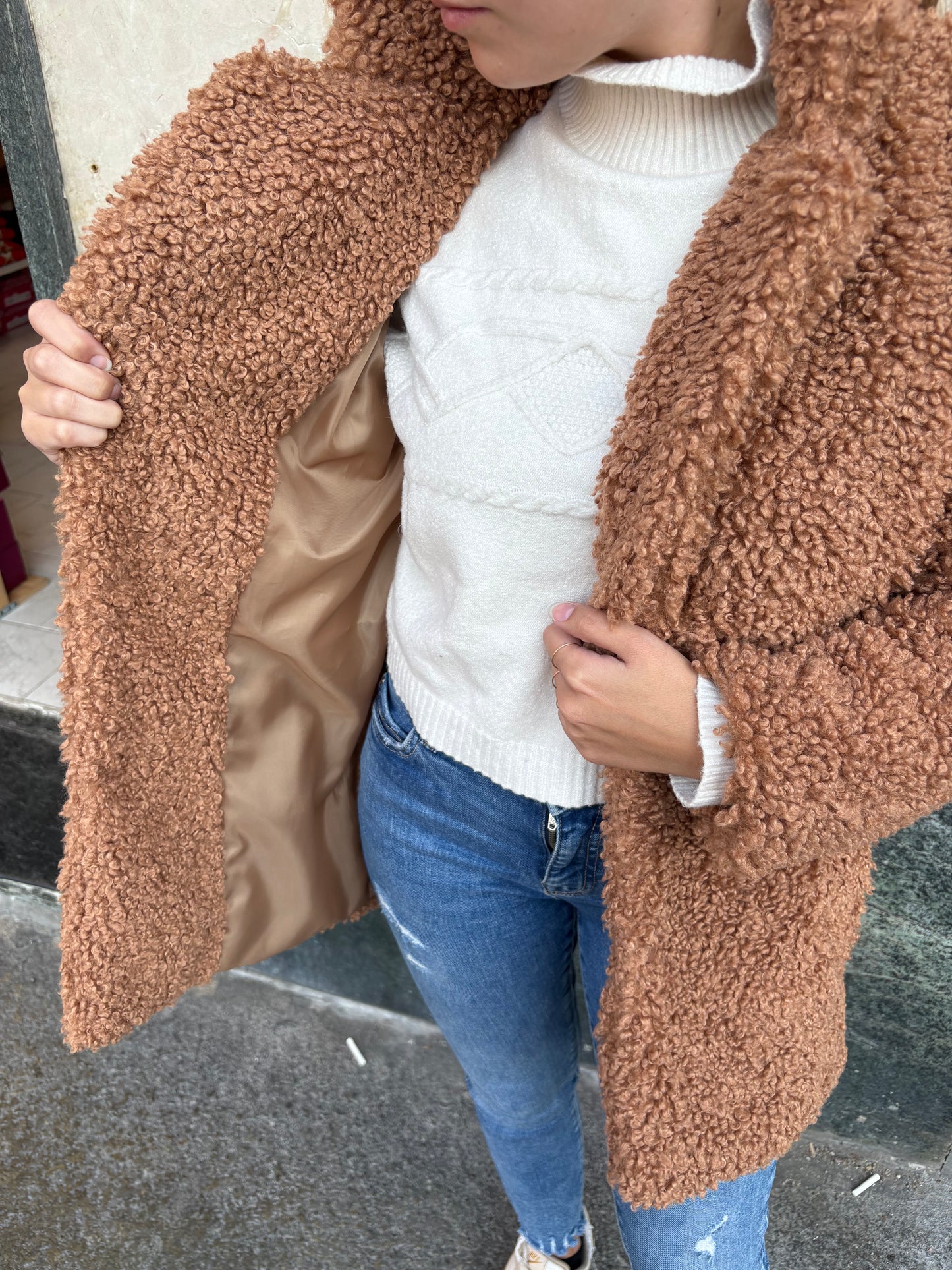 Cappotto Teddy 14 e 16 anni