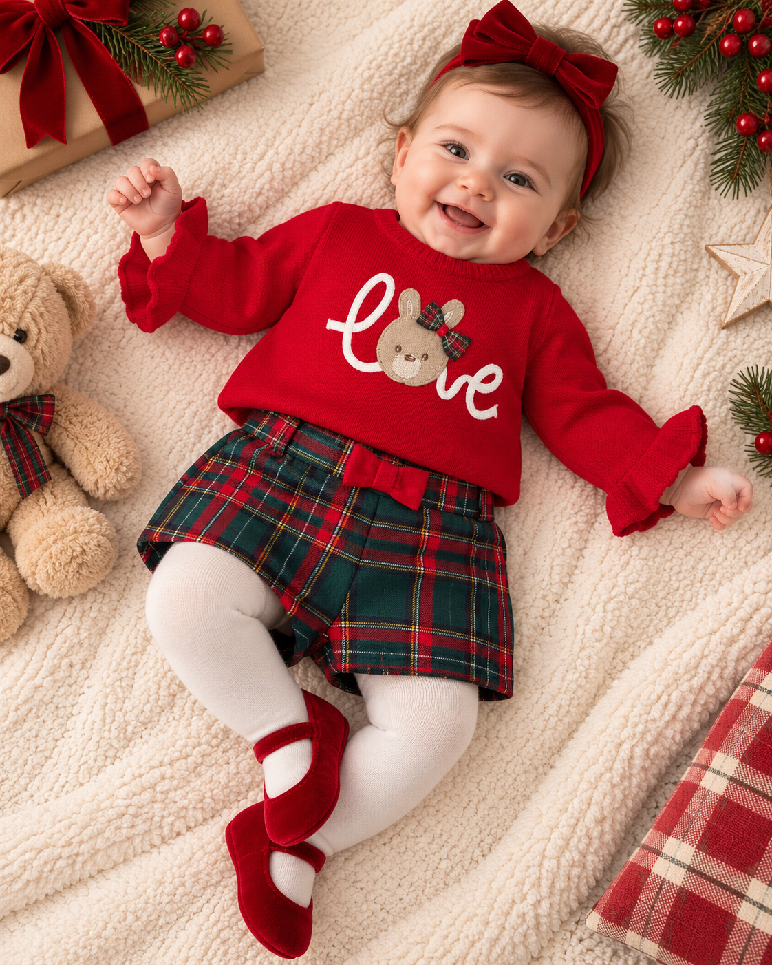 Completo Natale bimba