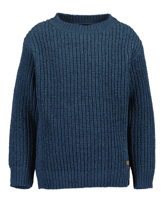 Maglione blu ottanio