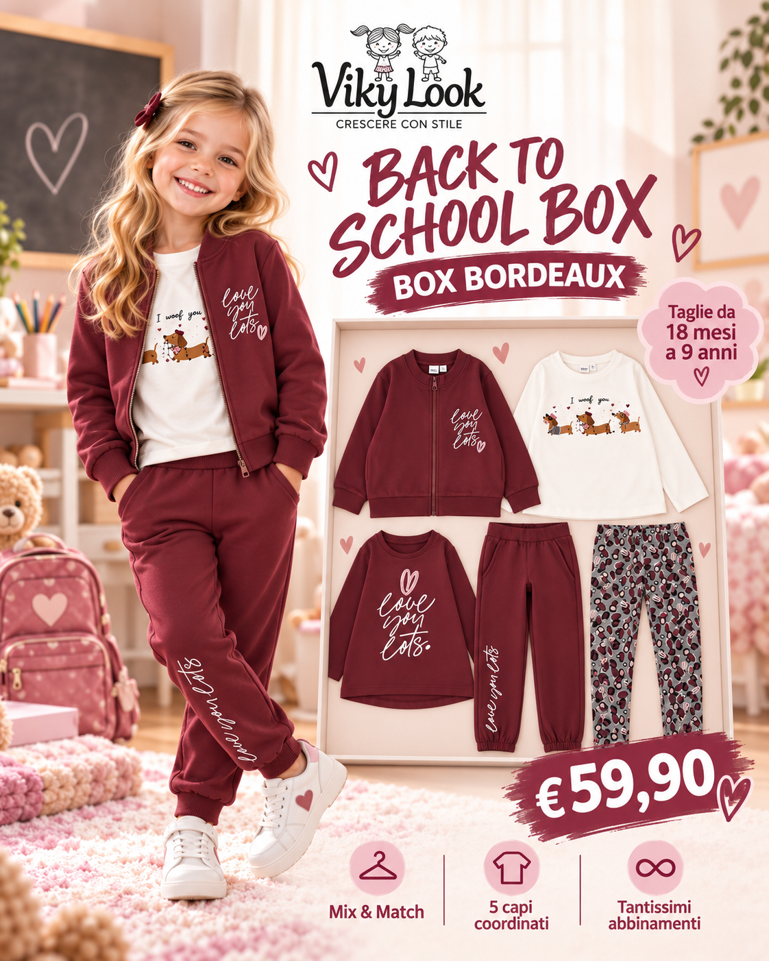 Box Bordeaux 5 capi