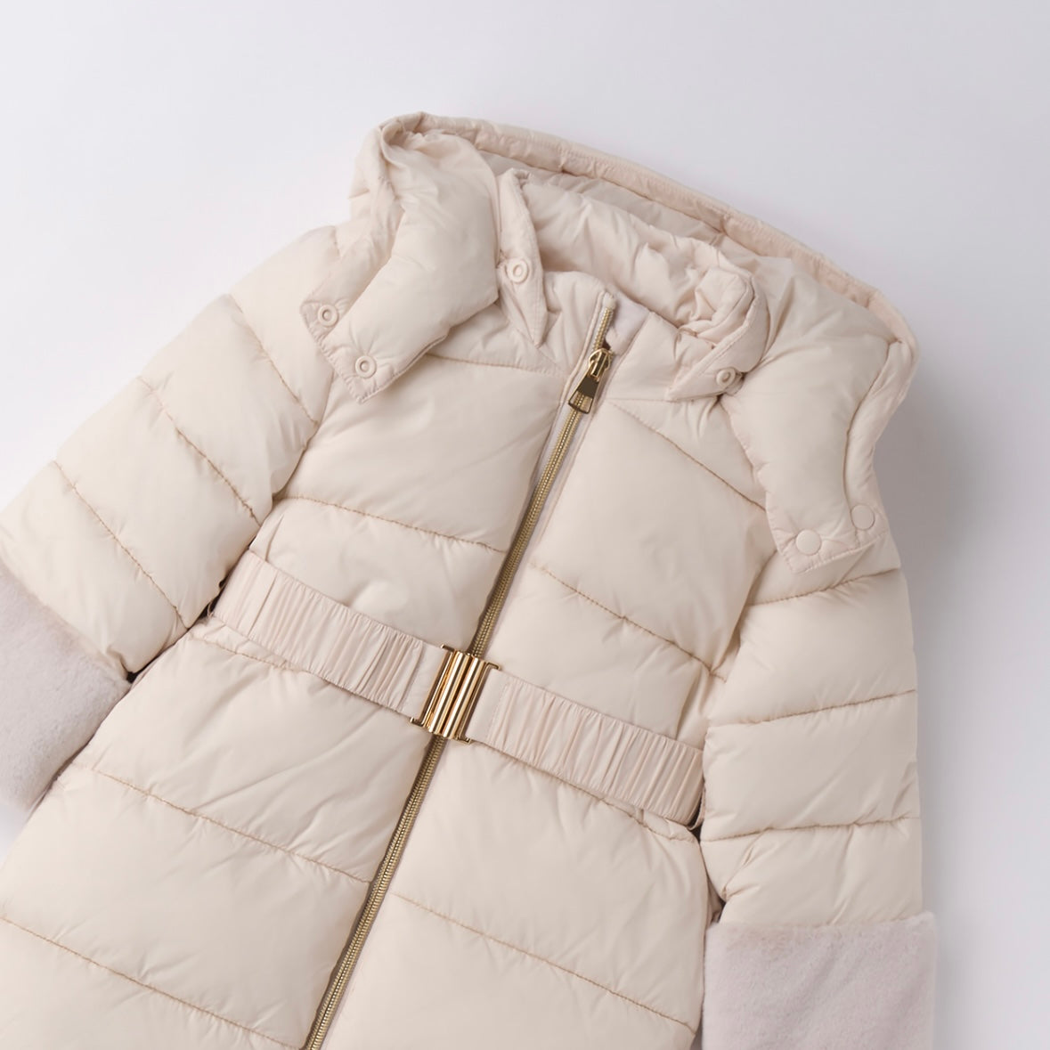 Piumino 3-8 anni Panna