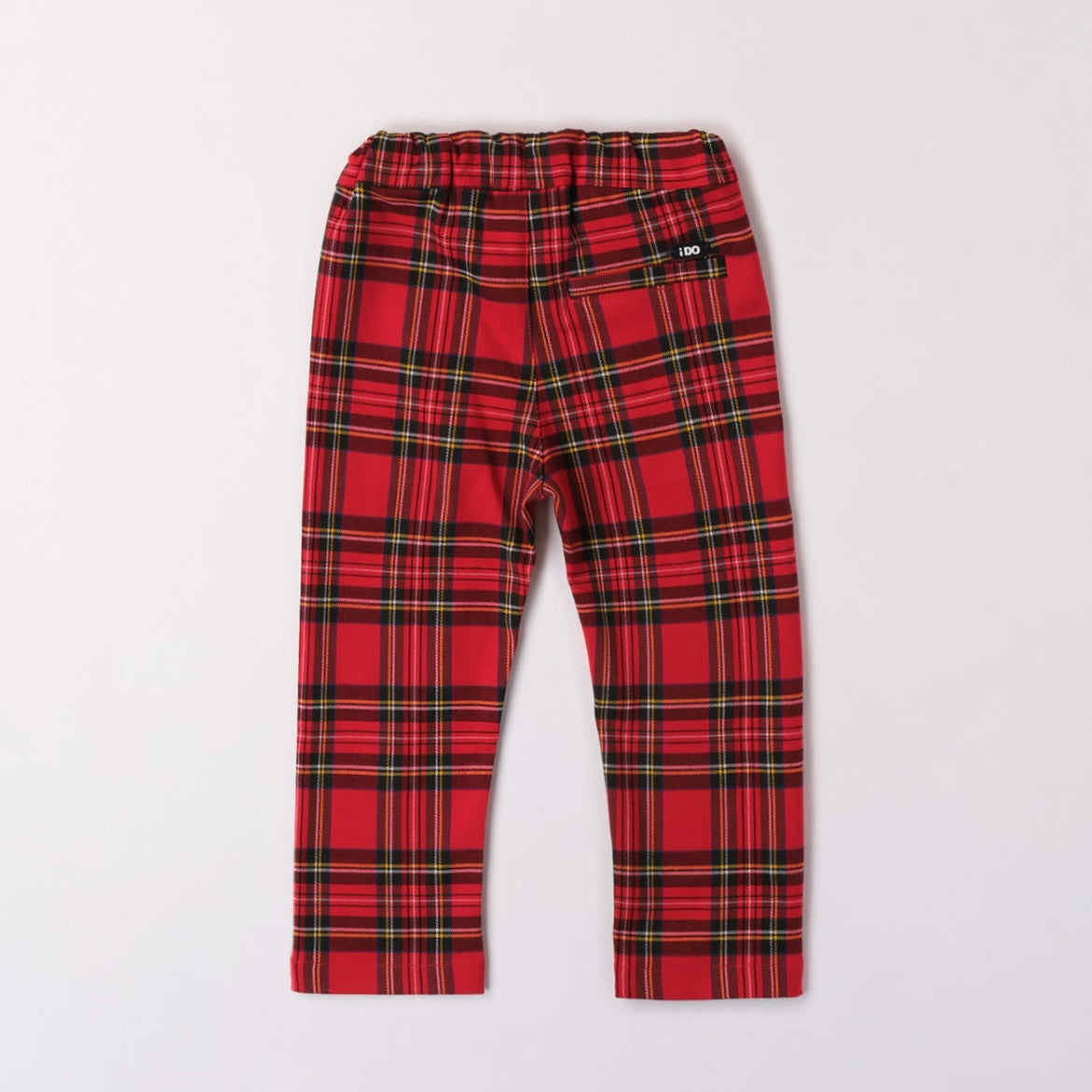 Pantalone rosso tartan