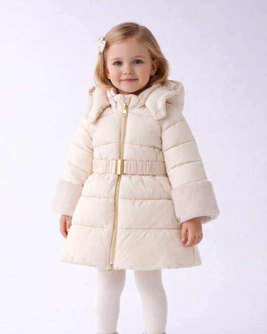 Piumino 3/4 anni Panna