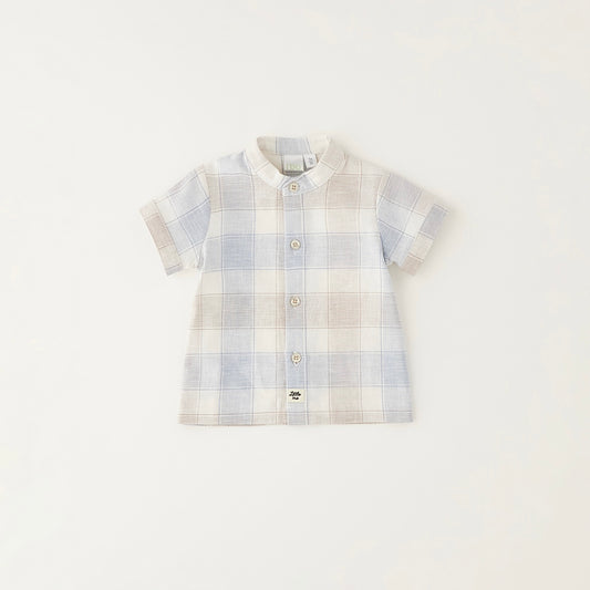 Camicia coreana lino cotone