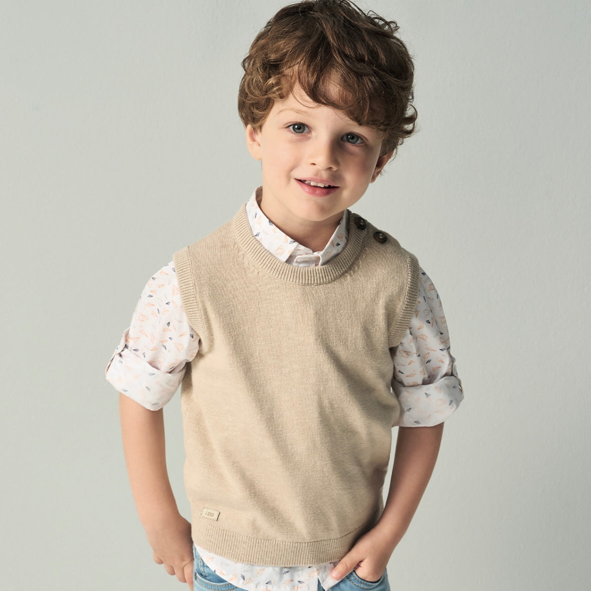 Gilet filo cotone