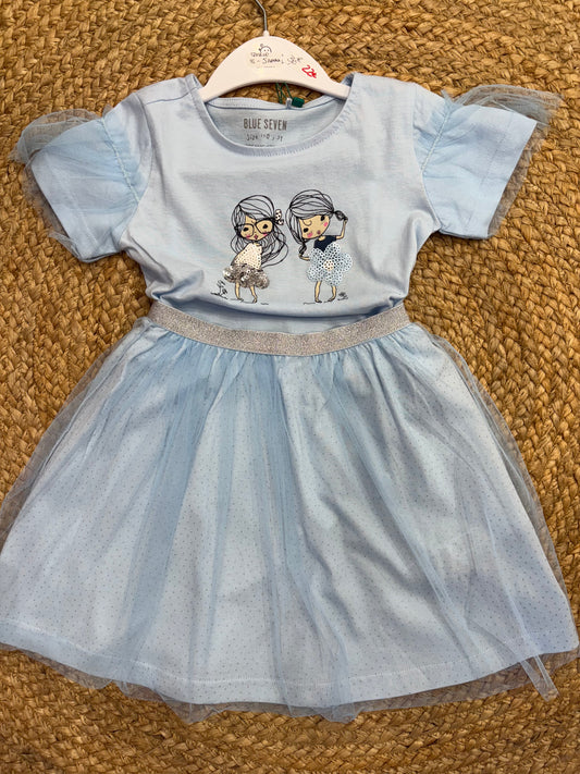 Completo azzurro 5 anni