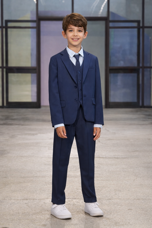 Completo 5 pezzi blu