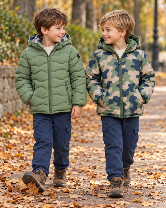 Piumino Reversibile 3-8 anni