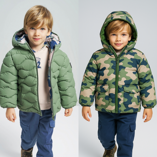 Piumino Reversibile 3-8 anni