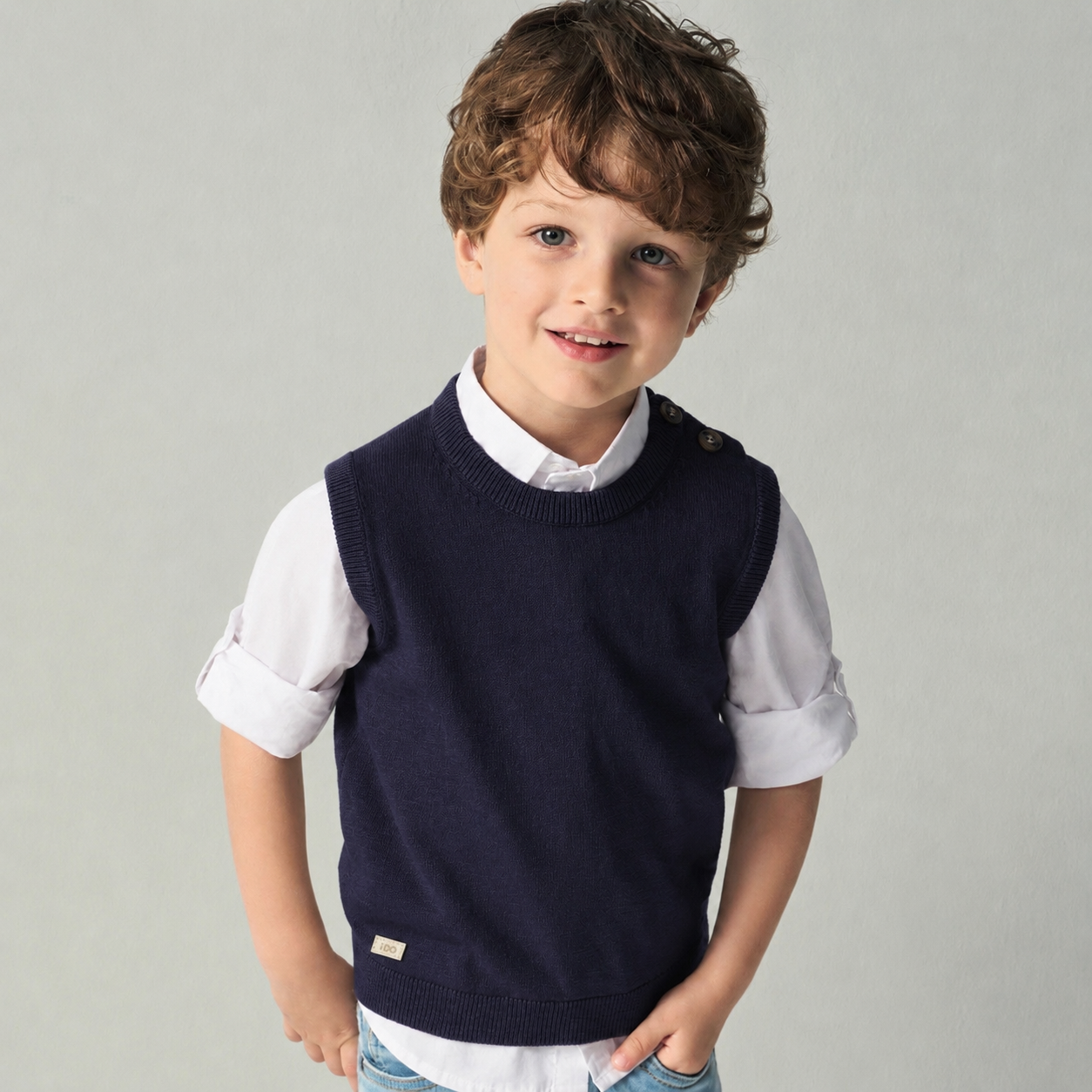Gilet filo cotone