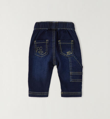 Pantalone effetto denim