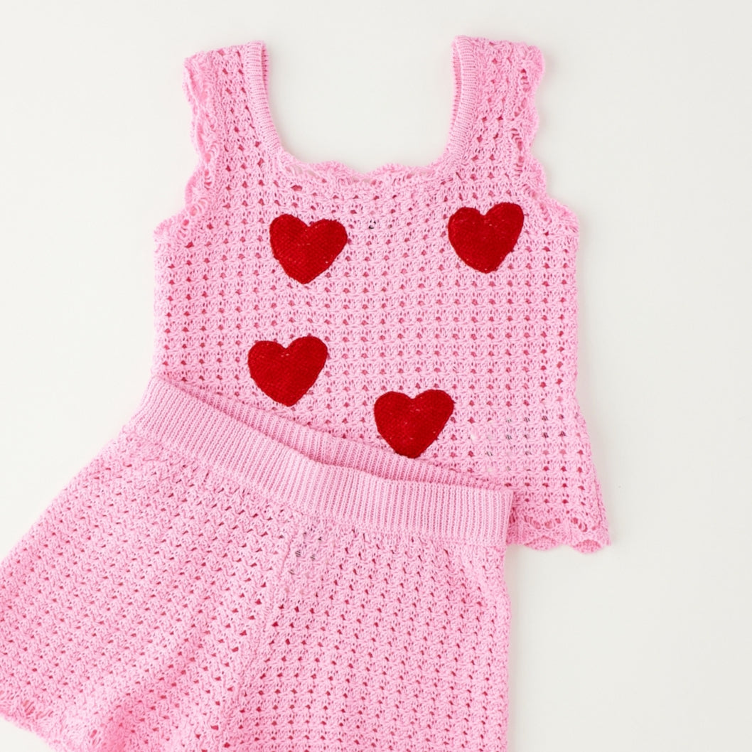 Completo rosa 2 pz