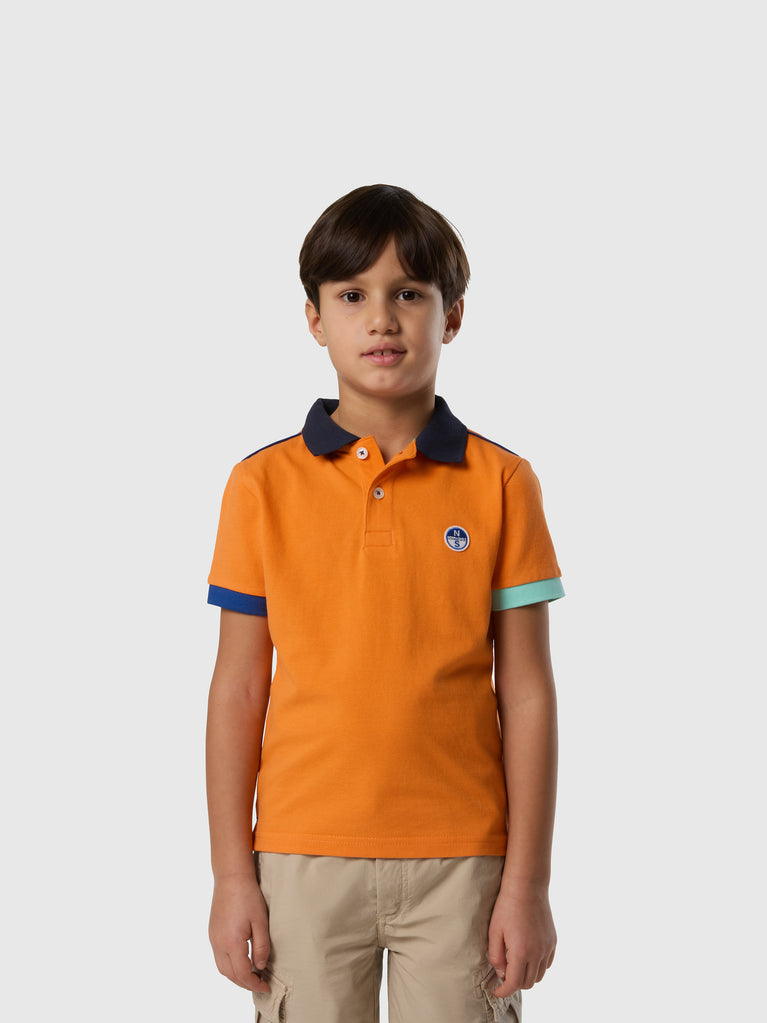 Polo arancione 4 anni