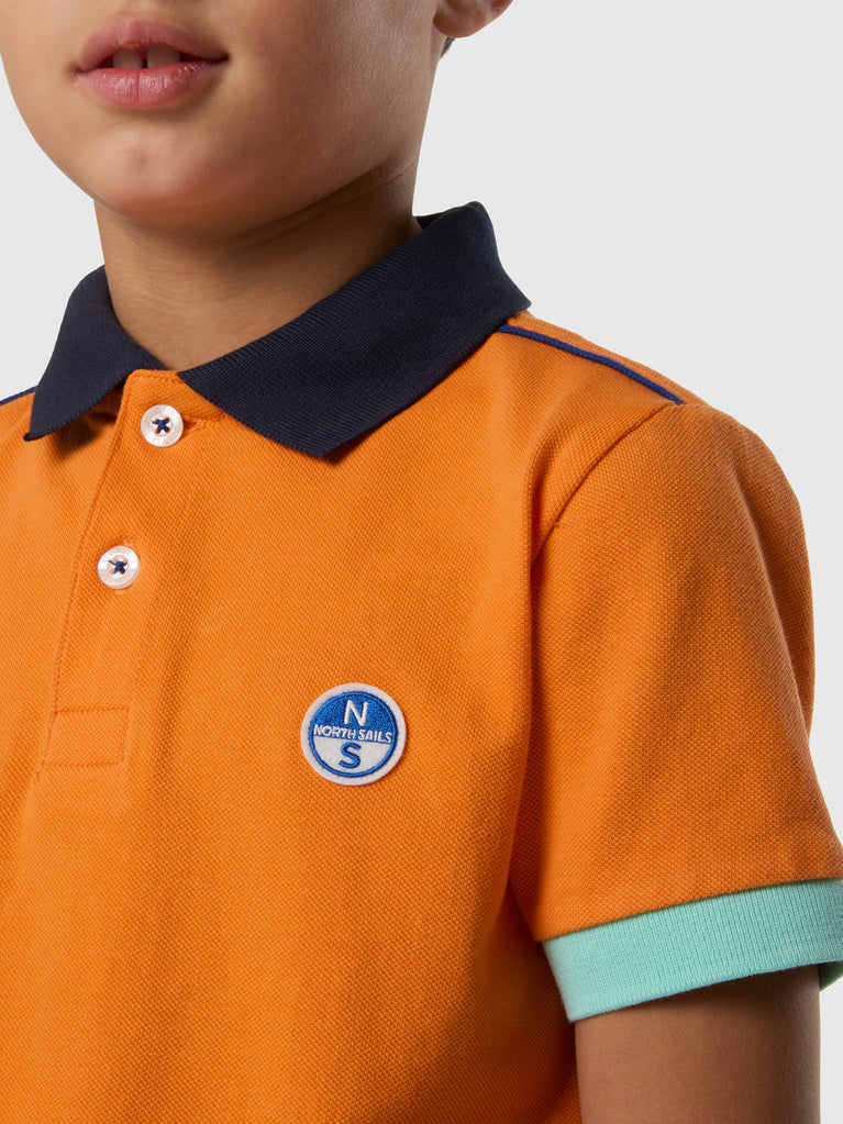 Polo arancione 4 anni